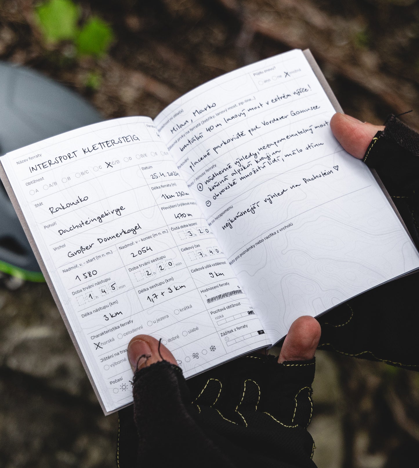 Turistický a Ferratový deník