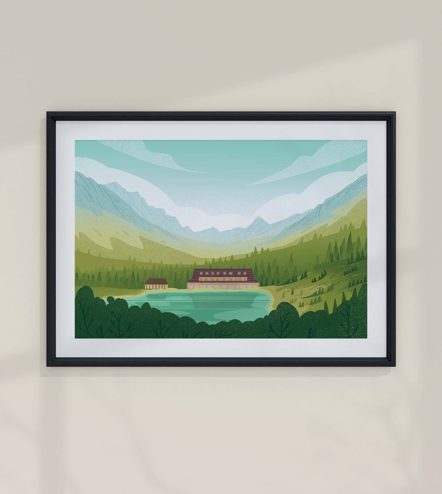 Plakát Popradské pleso