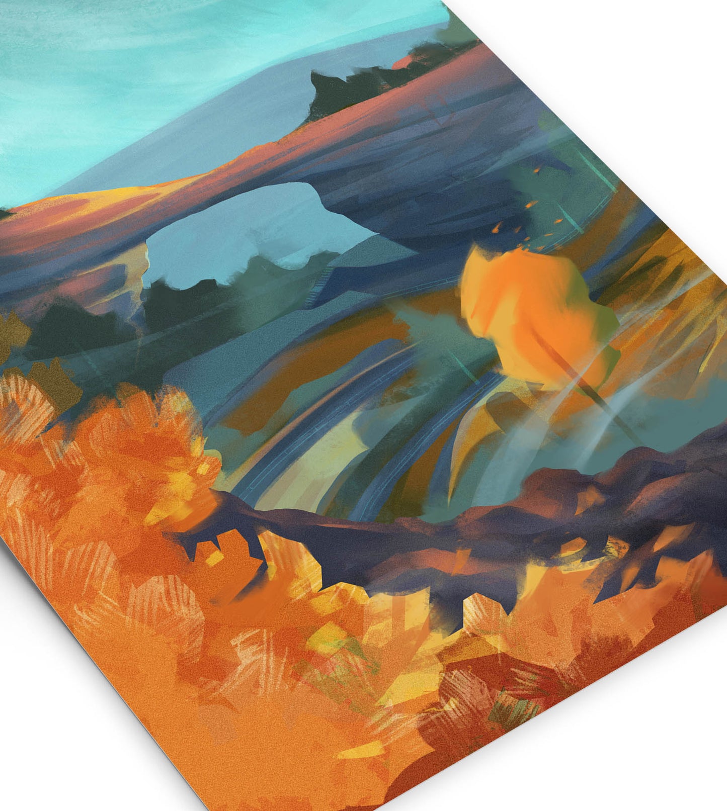 Plakát Pravčická brána