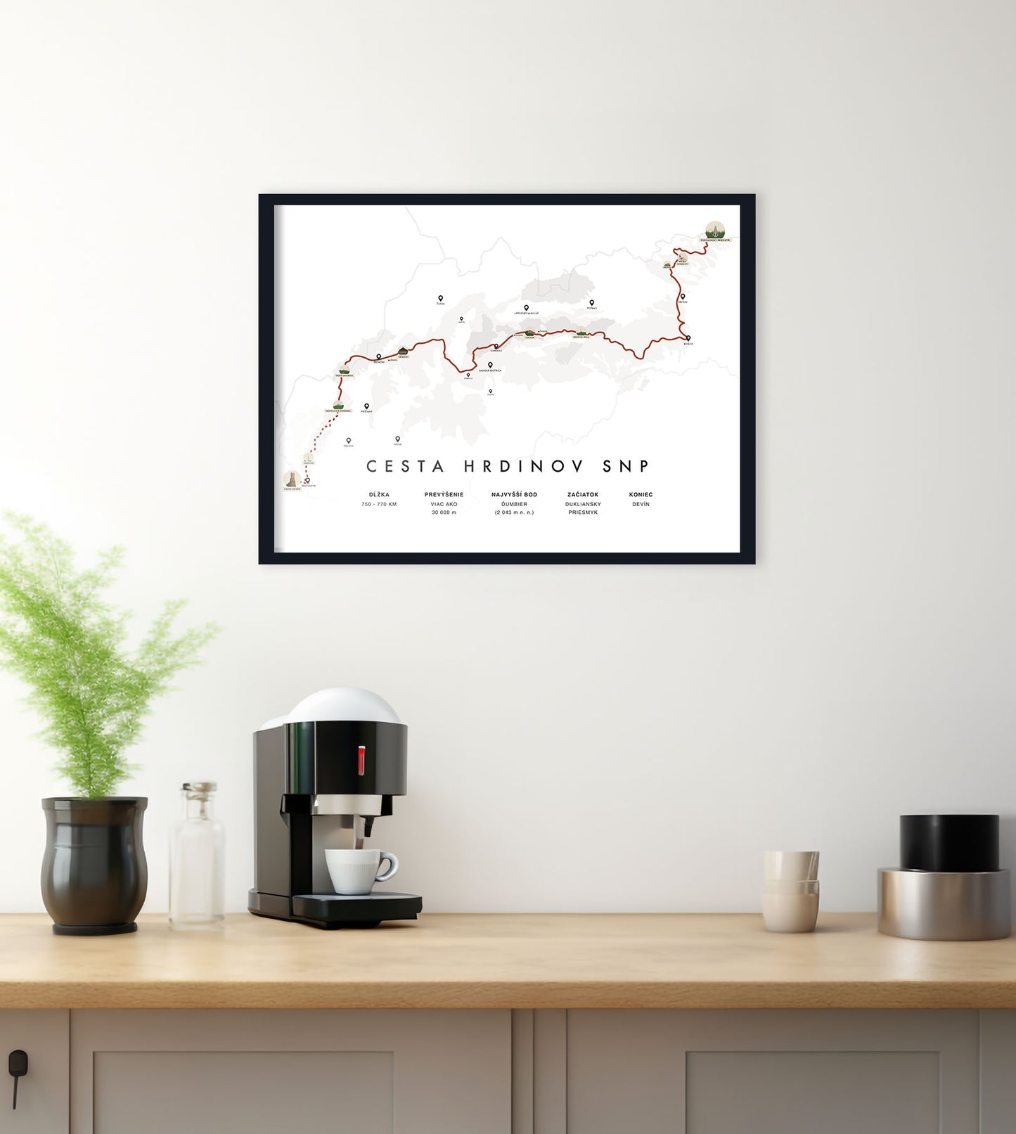 Plakát Cesta hrdinů SNP