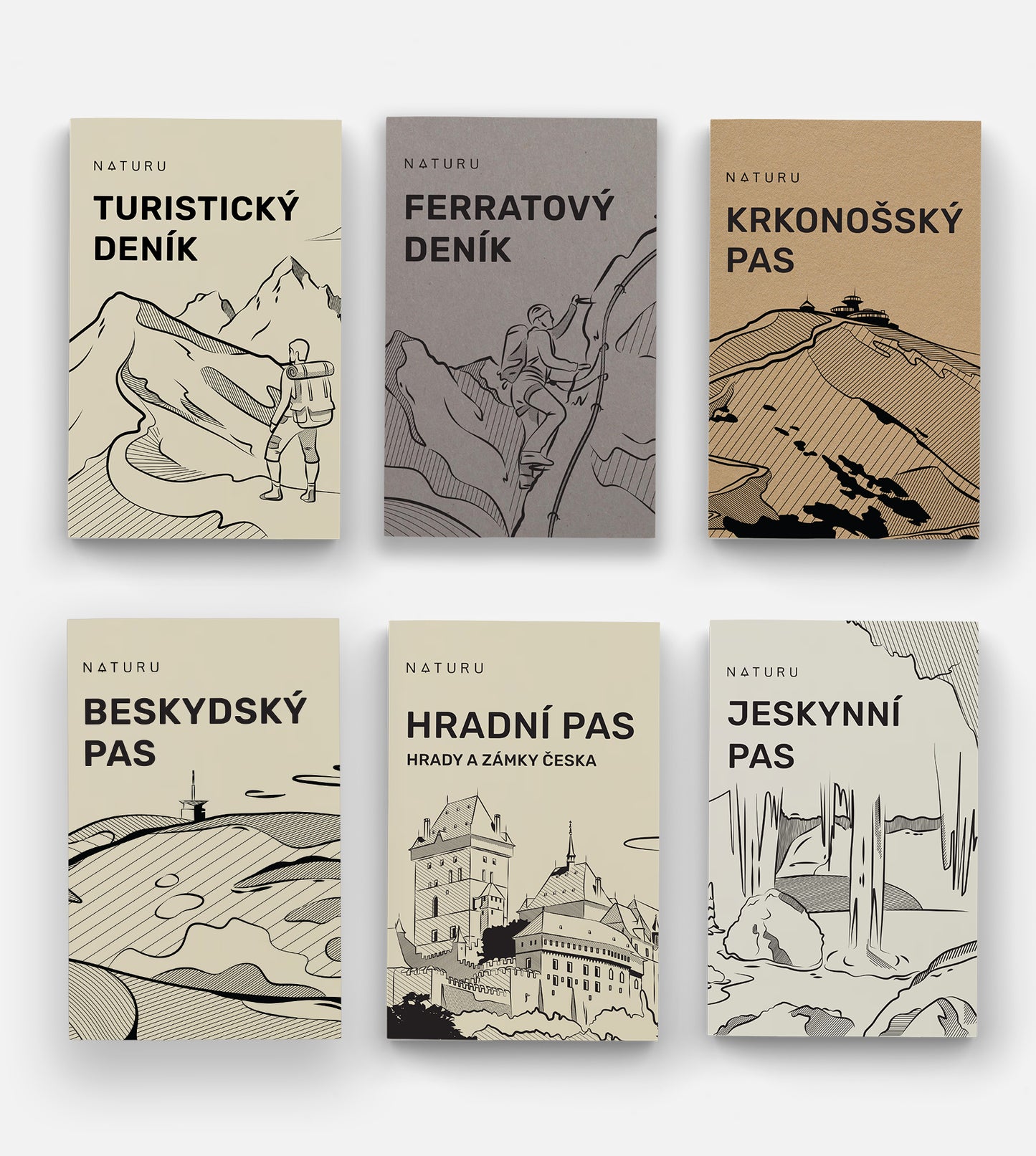 Set turistických pasů (Česko)