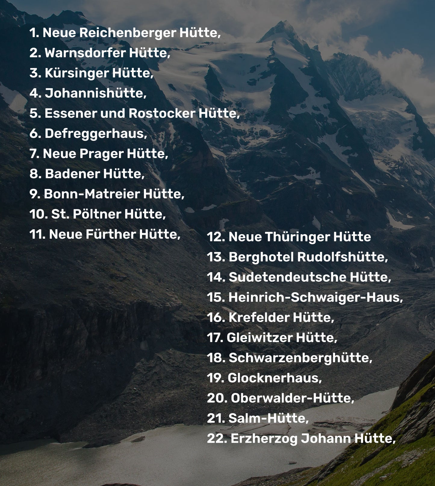 Hohe Tauern Pass (Německá verze)