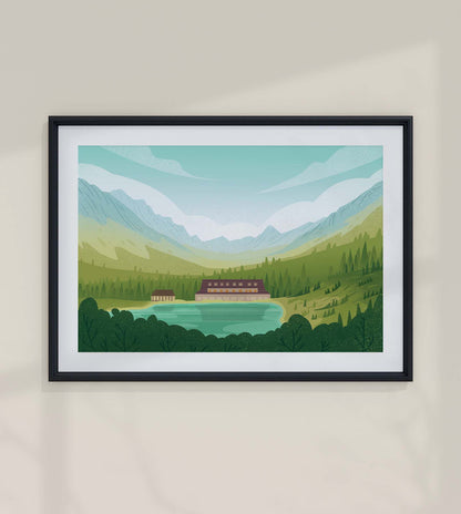 Plakát Popradské pleso